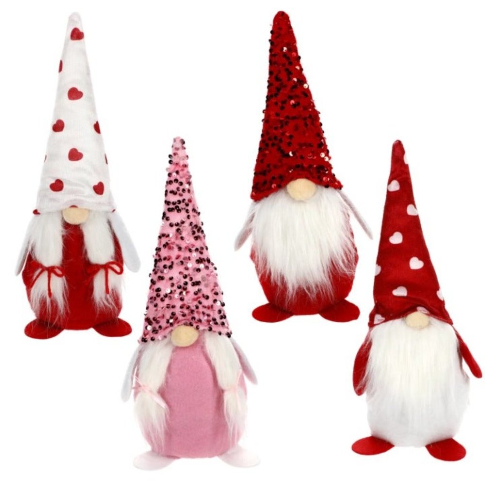 14" Valentines Day Gnomes